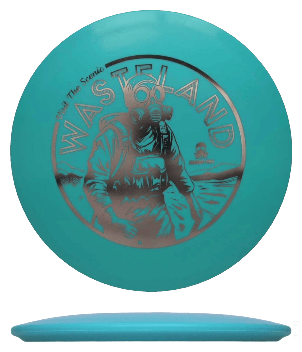 163g - Blue Green (Rose Gold) Ration Doomsday Discs Wasteland - Skyline Disc Golf