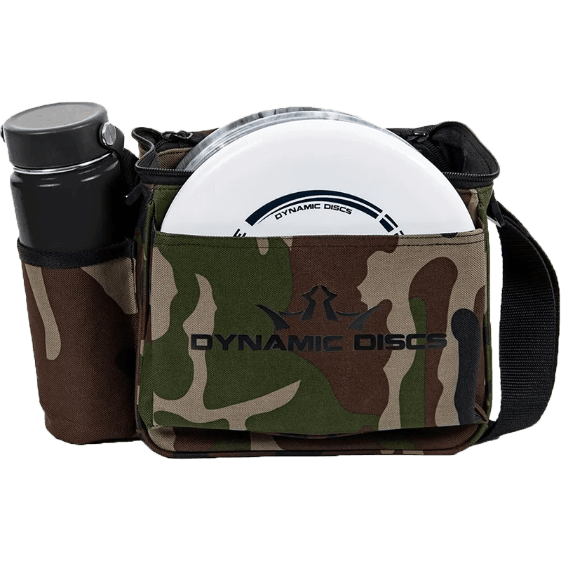 Dynamic Discs Cadet Shoulder Bag Dynamic Discs Cadet Shoulder Bag - Woodland Camo - Skyline Disc Golf