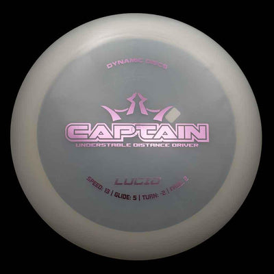 Dynamic Discs Captain Dynamic Discs Captain - Lucid / 175g - White (Lavender Foil) - Skyline Disc Golf