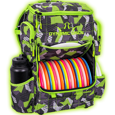 Dynamic Discs Combat Ranger Backpack Dynamic Discs Combat Ranger Backpack - Combat Ranger / Electric Camo - Skyline Disc Golf