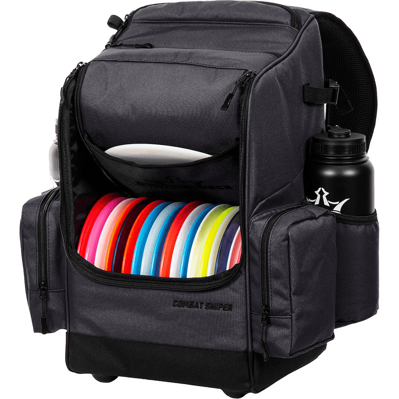 Dynamic Discs Combat Sniper Backpack Dynamic Discs Combat Sniper Backpack - Combat Sniper / Heather Charcoal - Skyline Disc Golf