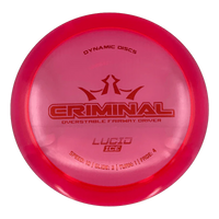 Dynamic Discs Criminal - Lucid / 176g - Pink (Gold - Ransom Stamp) - Skyline Disc Golf