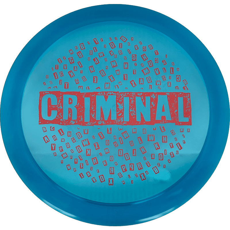 Dynamic Discs Criminal Dynamic Discs Criminal - Lucid / 173g - Blue (Red Foil - Ransom Stamp) - Skyline Disc Golf