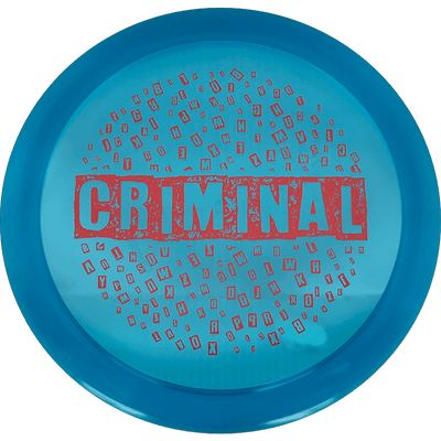 Dynamic Discs Criminal Dynamic Discs Criminal - Lucid / 173g - Blue (Red Foil - Ransom Stamp) - Skyline Disc Golf