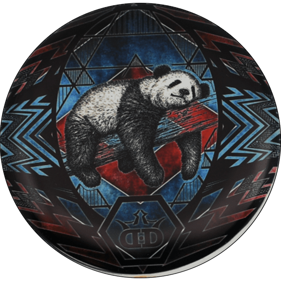 Dynamic Discs DyeMax Mini Marker Dynamic Discs DyeMax Mini Marker - Panda - Skyline Disc Golf