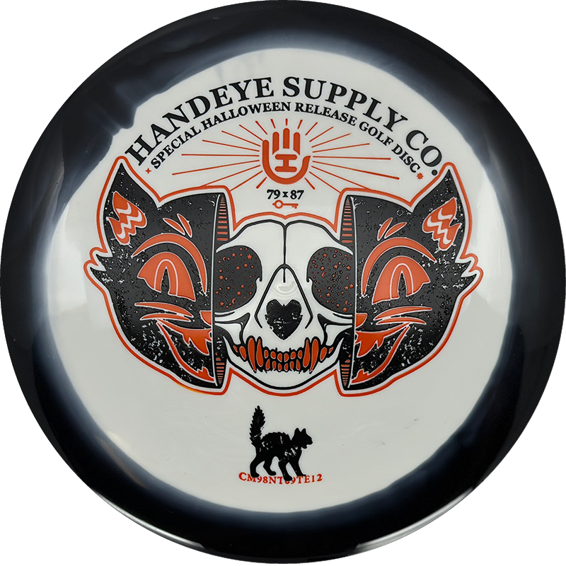 Dynamic Discs Enforcer Dynamic Discs Enforcer - Fuzion Orbit - Halloween Edition / 173g - Black (HSCo Black Cat) - Skyline Disc Golf