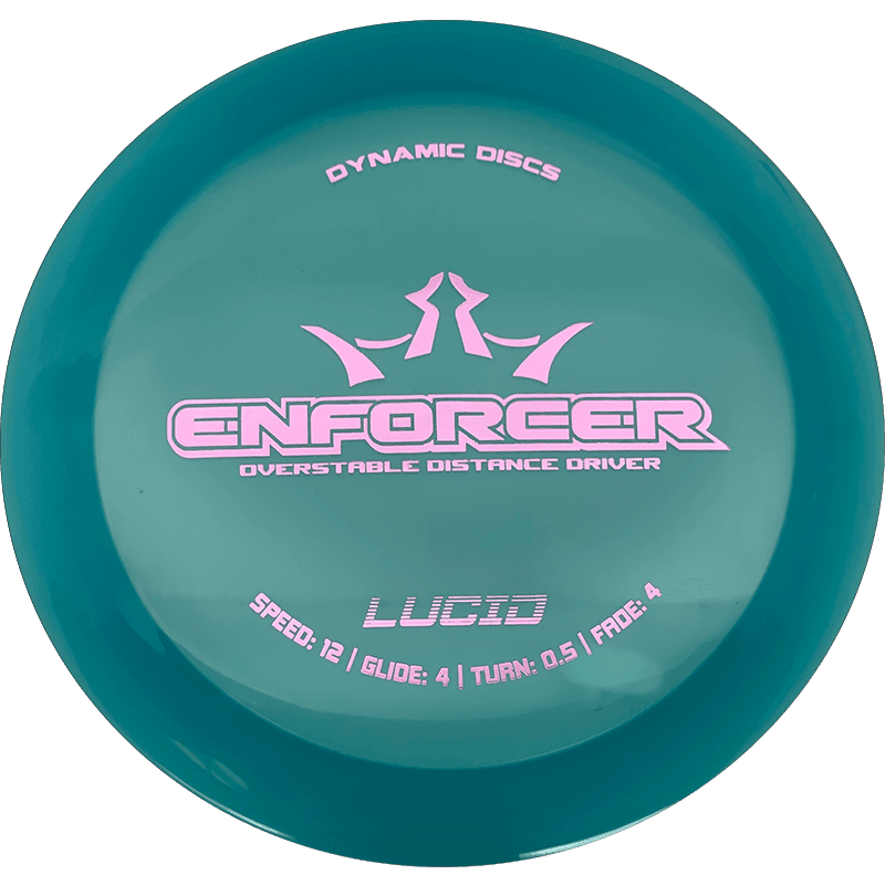 Dynamic Discs Enforcer Dynamic Discs Enforcer - Lucid / 171g - Blue (Lavender Foil) - Skyline Disc Golf