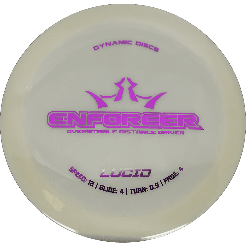 Dynamic Discs Enforcer - Lucid / 174g - Pearl (Magenta Foil)