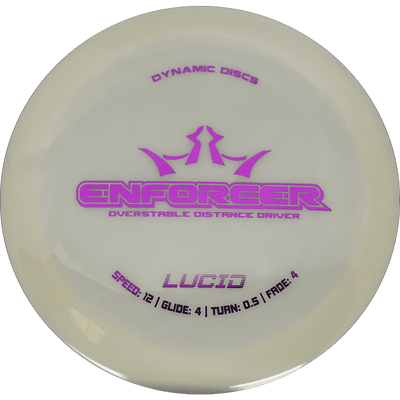 Dynamic Discs Enforcer Dynamic Discs Enforcer - Lucid / 174g - Pearl (Magenta Foil) - Skyline Disc Golf