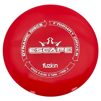 Dynamic Discs Escape Dynamic Discs Escape - Biofuzion / 173g - Red (Silver Stars) - Skyline Disc Golf