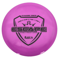 173g - Violet (Black) Fuzion Dynamic Discs Escape - Skyline Disc Golf