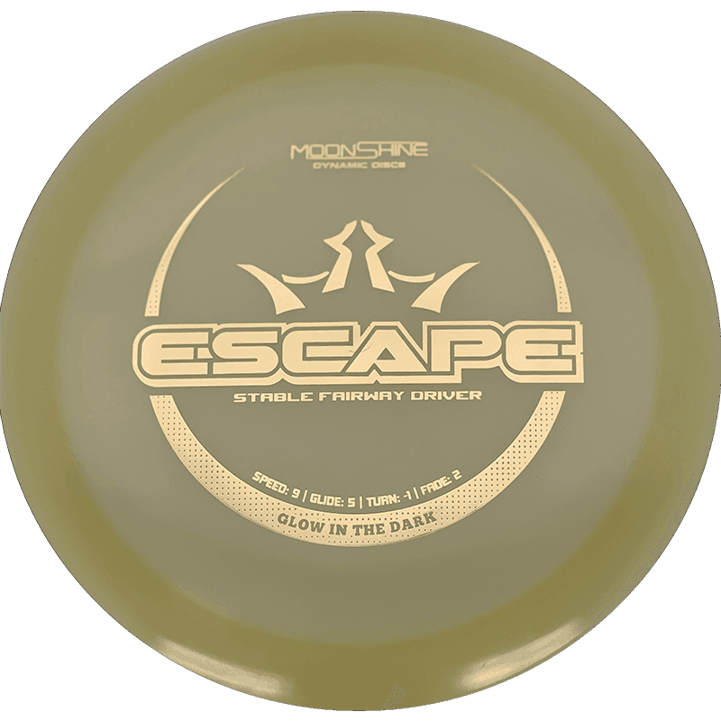 174g - Glow (Gold) Lucid Moonshine Dynamic Discs Escape - Skyline Disc Golf