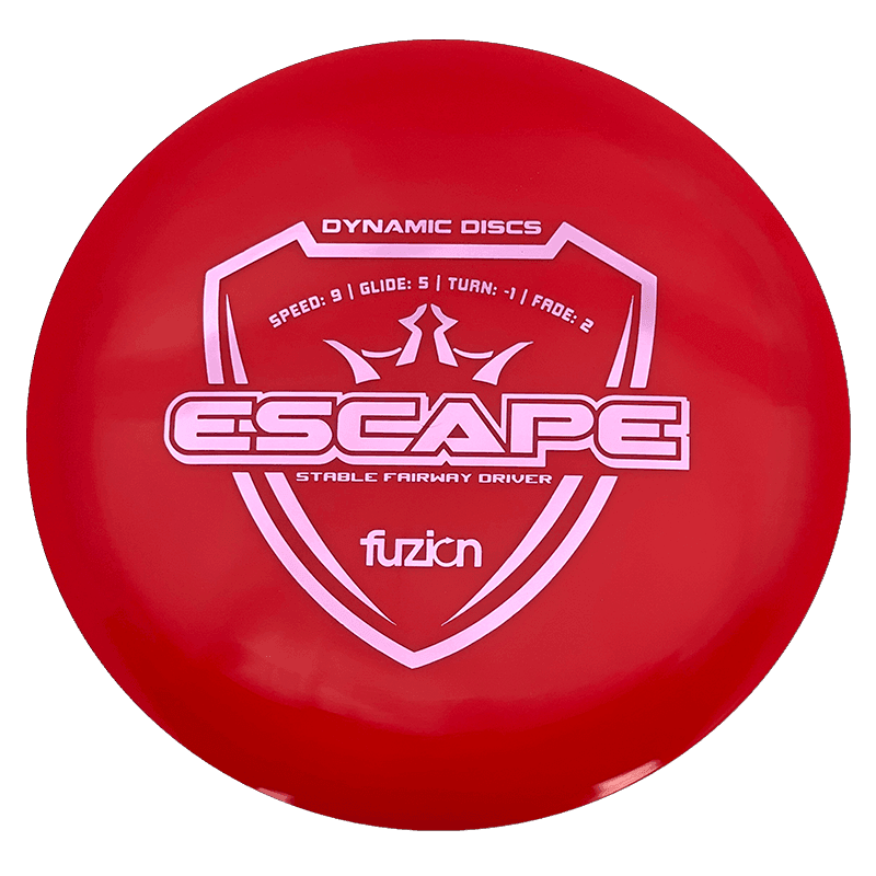 Dynamic Discs Escape Dynamic Discs Escape - Fuzion / 169g - Red (Lavender Foil) - Skyline Disc Golf