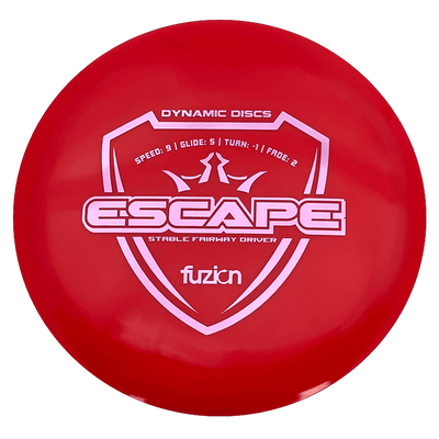 Dynamic Discs Escape Dynamic Discs Escape - Fuzion / 169g - Red (Lavender Foil) - Skyline Disc Golf