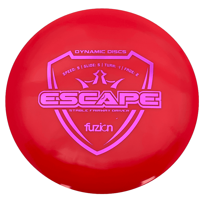 Dynamic Discs Escape Dynamic Discs Escape - Fuzion / 173g - Red (Magenta Foil) - Skyline Disc Golf