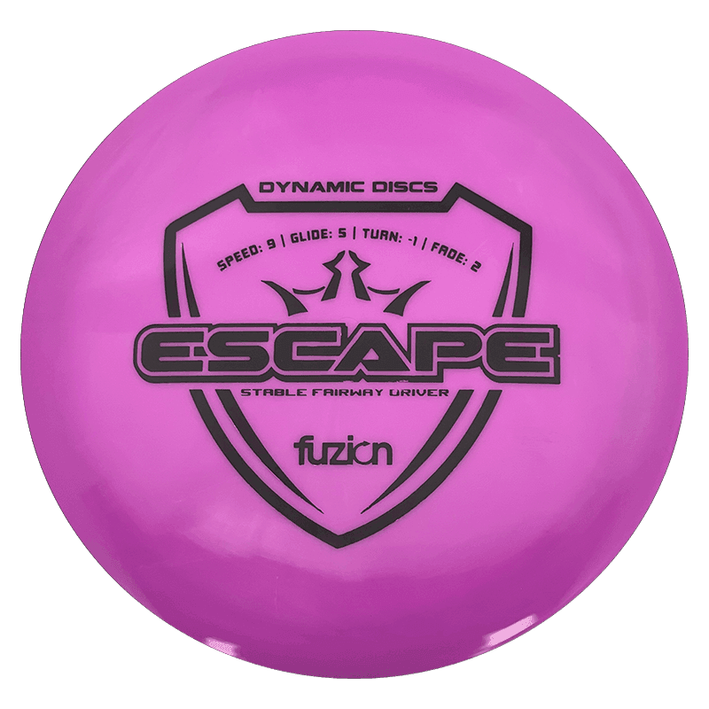 Dynamic Discs Escape Dynamic Discs Escape - Fuzion / 173g - Violet (Black) - Skyline Disc Golf