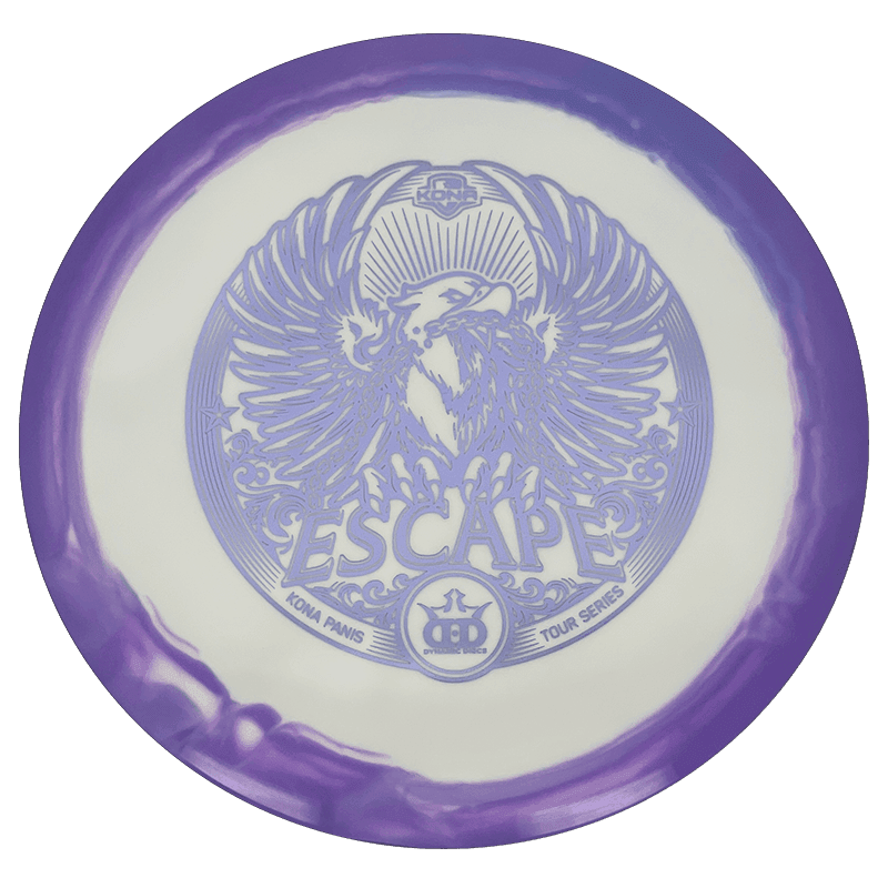 Dynamic Discs Escape - Kona Panis Tour Series Dynamic Discs Escape - Kona Panis Tour Series - Fuzion Orbit / 173g - Lavender (Lavender Foil) - Skyline Disc Golf