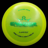 Dynamic Discs Evader - Lucid / 173g - Yellow (Lavender Foil) - Skyline Disc Golf