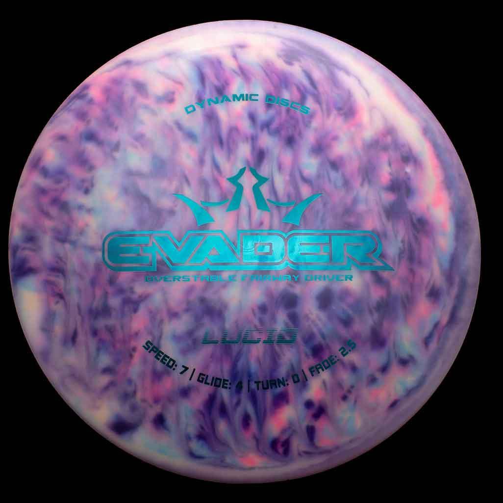 Dynamic Discs Evader - Dyed Dynamic Discs Evader - Dyed - 175g - Purple/Pink Burst (Corey Wilkes) - Skyline Disc Golf