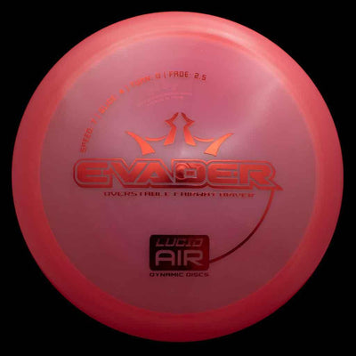 Dynamic Discs Evader Dynamic Discs Evader - Lucid Air / 157g - Soft Red (Red Foil) - Skyline Disc Golf