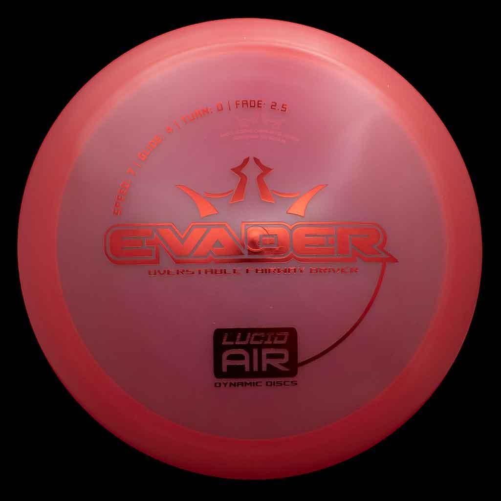 Dynamic Discs Evader Dynamic Discs Evader - Lucid Air / 158g - Soft Red (Red Foil) - Skyline Disc Golf