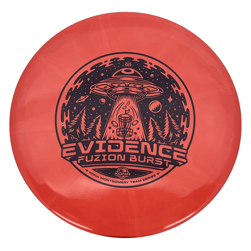 178g - Orange (Black) *1011* Fuzion Orbit - Kona Montgomery Team Series Dynamic Discs Evidence - Skyline Disc Golf