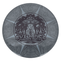 Dynamic Discs Evidence - Fuzion Orbit - Kona Montgomery Team Series / 173g - Gray Burst (Black) *1005*