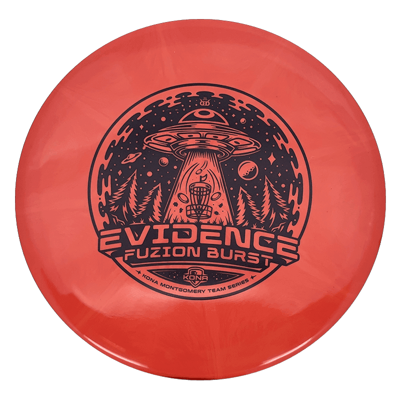 Dynamic Discs Evidence - Fuzion Orbit - Kona Montgomery Team Series / 178g - Orange (Black) *1011*