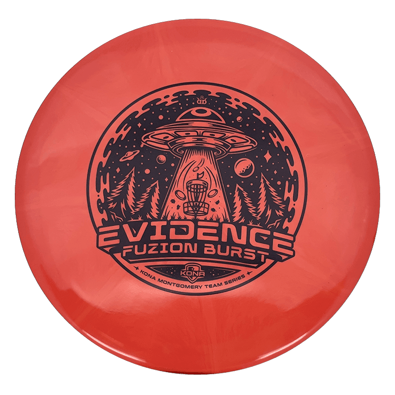 Dynamic Discs Evidence Dynamic Discs Evidence - Fuzion Orbit - Kona Montgomery Team Series / 178g - Orange (Black) *1011* - Skyline Disc Golf