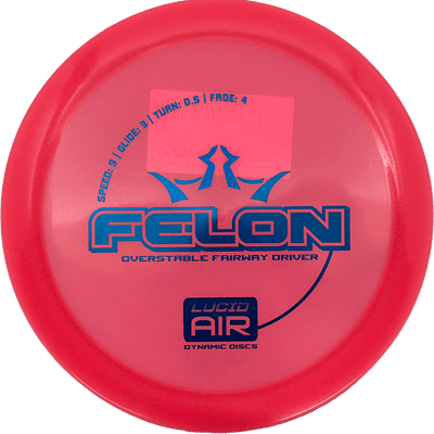 Dynamic Discs Felon Dynamic Discs Felon - Lucid Air / 157g - Pink-ish (Blue Foil) - Skyline Disc Golf