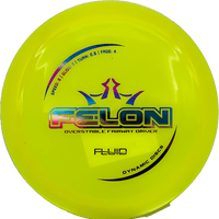 173g - Yellow (Morning Sunrise Foil) Fluid Dynamic Discs Felon - Skyline Disc Golf