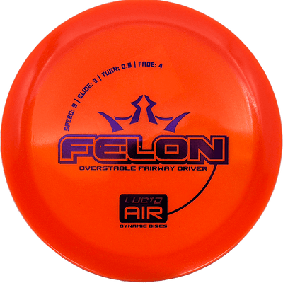 Dynamic Discs Felon Dynamic Discs Felon - Lucid Air / 157g - Orange (Purple Foil) - Skyline Disc Golf