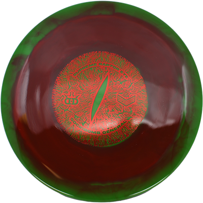 Dynamic Discs General Dynamic Discs General - Supreme Raptor Eye / 173g - Red w/ Green Rim (Red Foil) *011* - Skyline Disc Golf