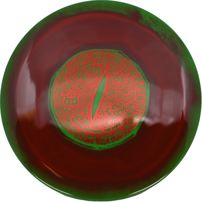 Dynamic Discs General - Supreme Raptor Eye / 174g - Red w/ Green Rim (Red Foil) *013*
