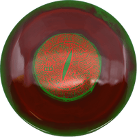 Dynamic Discs General - Supreme Raptor Eye / 174g - Red w/ Green Rim (Red Foil) *013*