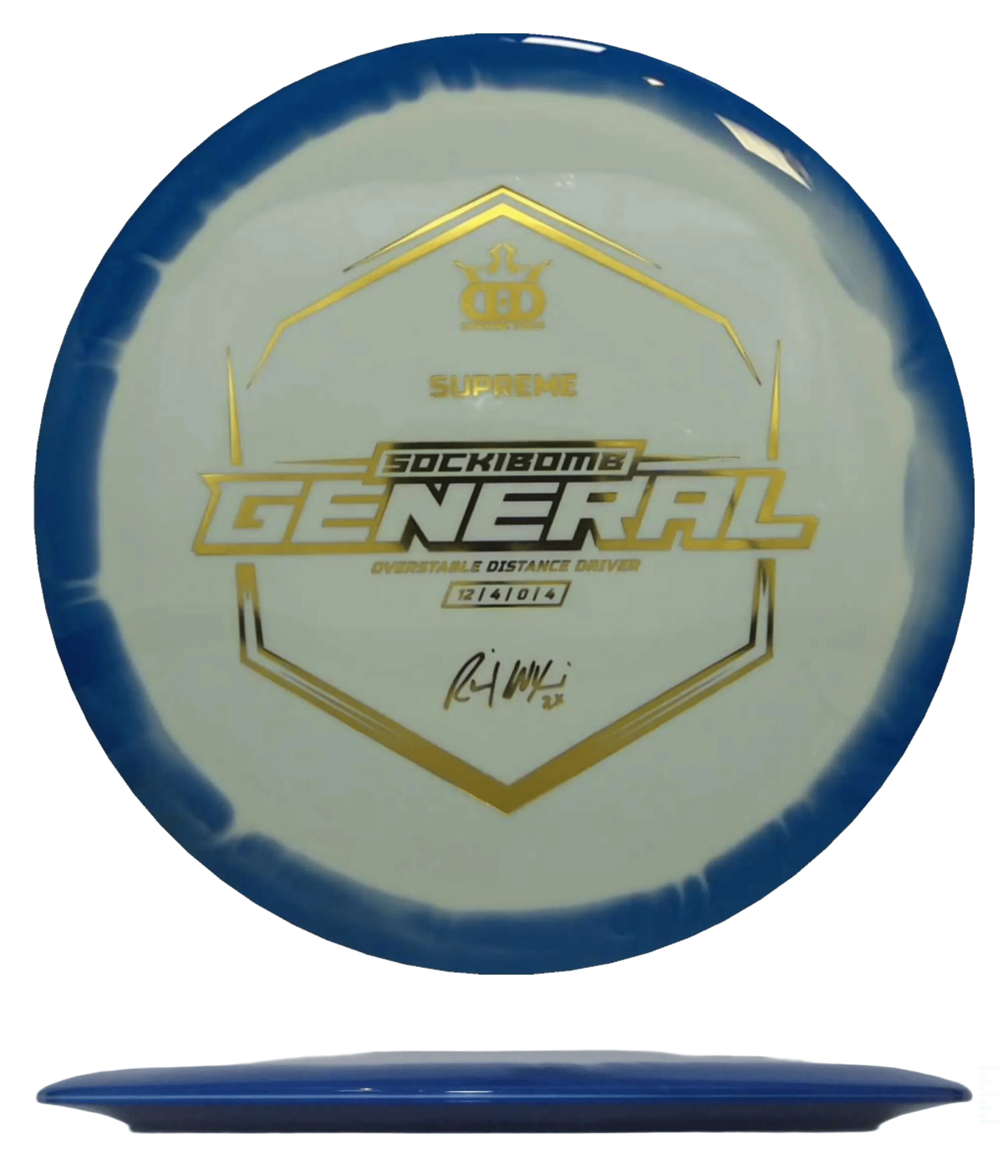 Dynamic Discs General - Supreme Orbit / 175g - Blue (Gold) *001* - Skyline Disc Golf
