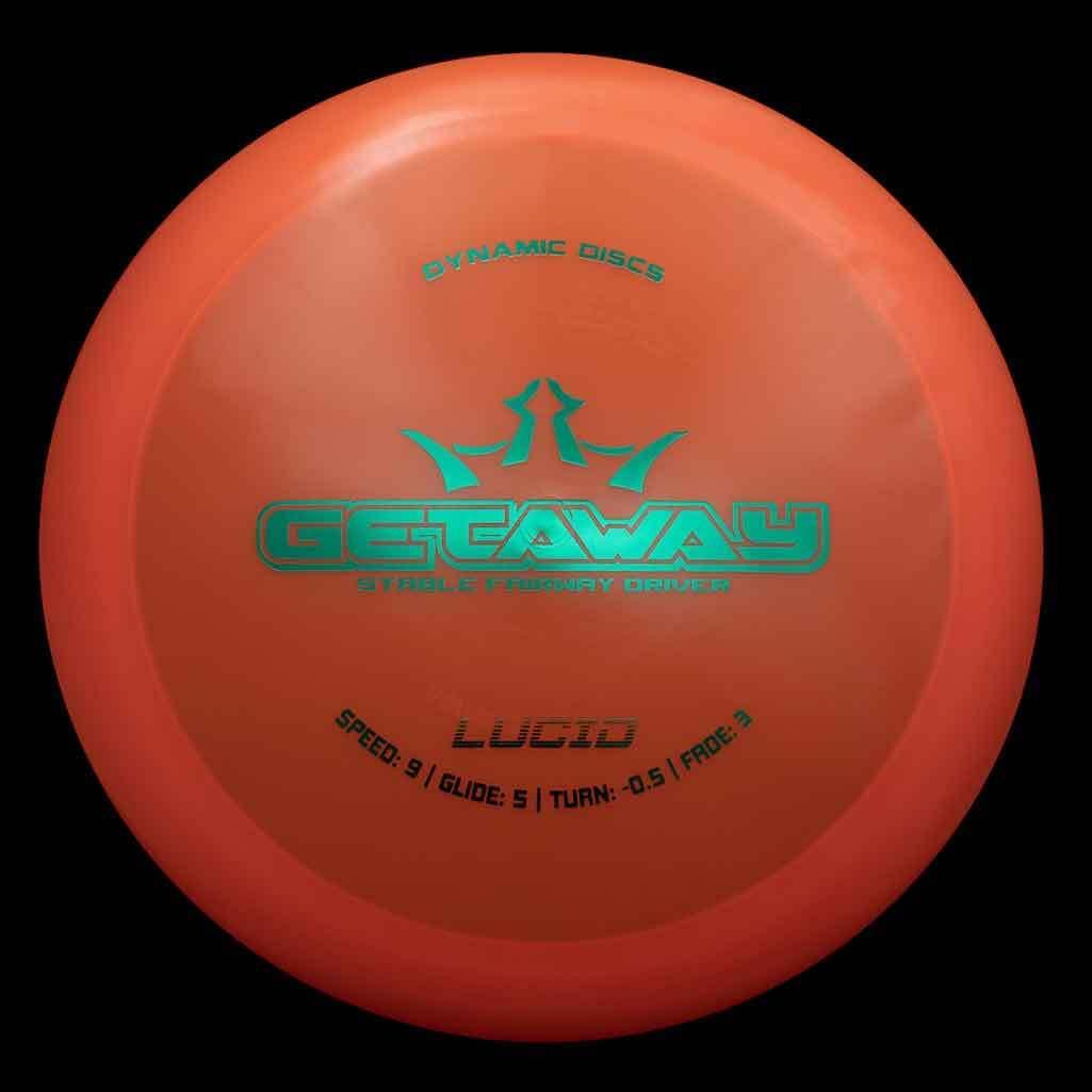 Dynamic Discs Getaway Dynamic Discs Getaway - Lucid / 173g - Orange (Green Foil) - Skyline Disc Golf