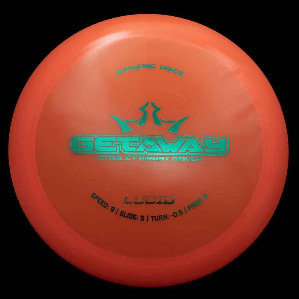 Dynamic Discs Getaway - Lucid / 175g - Orange (Green Foil)
