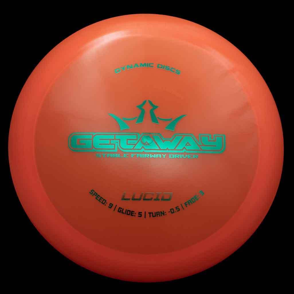 Dynamic Discs Getaway Dynamic Discs Getaway - Lucid / 175g - Orange (Green Foil) - Skyline Disc Golf