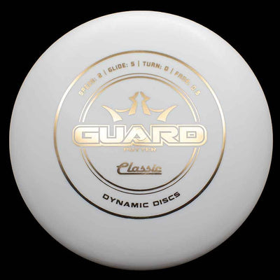 Dynamic Discs Guard Dynamic Discs Guard - Classic / 174g - White (Silver) - Skyline Disc Golf