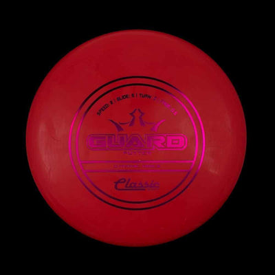 Dynamic Discs Guard Dynamic Discs Guard - Classic Soft / 173g - Red (Magenta Foil) - Skyline Disc Golf