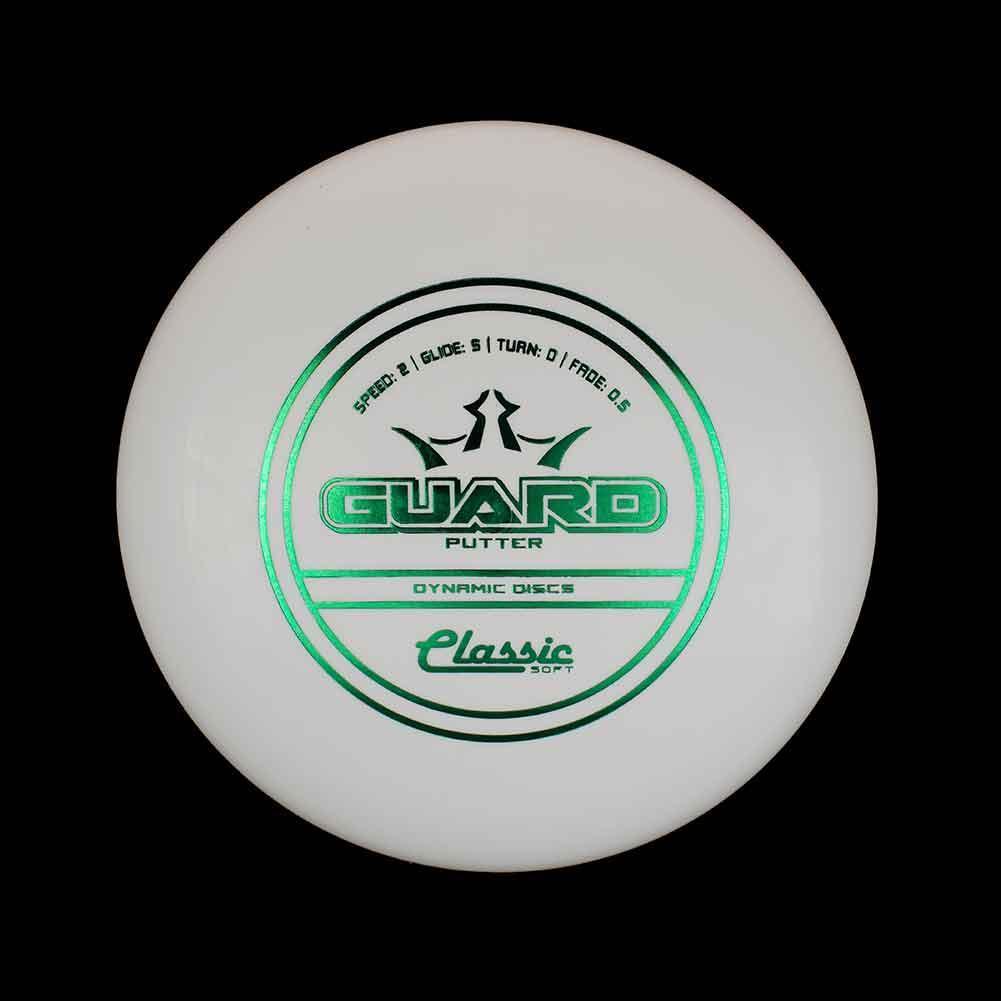 Dynamic Discs Guard - Classic Soft / 174g - White (Green Foil)