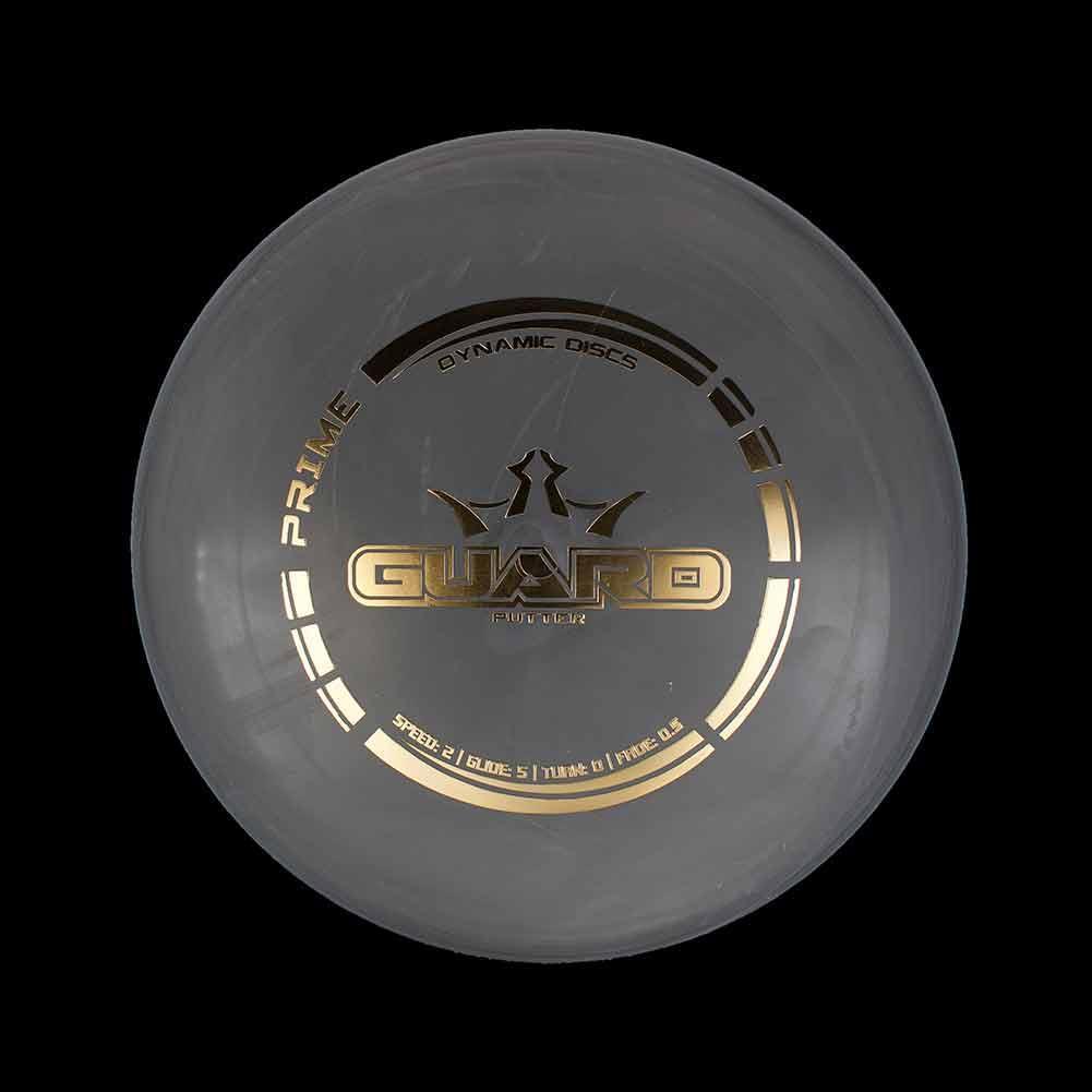 174g - Black (Silver Foil) Prime Dynamic Discs Guard - Skyline Disc Golf