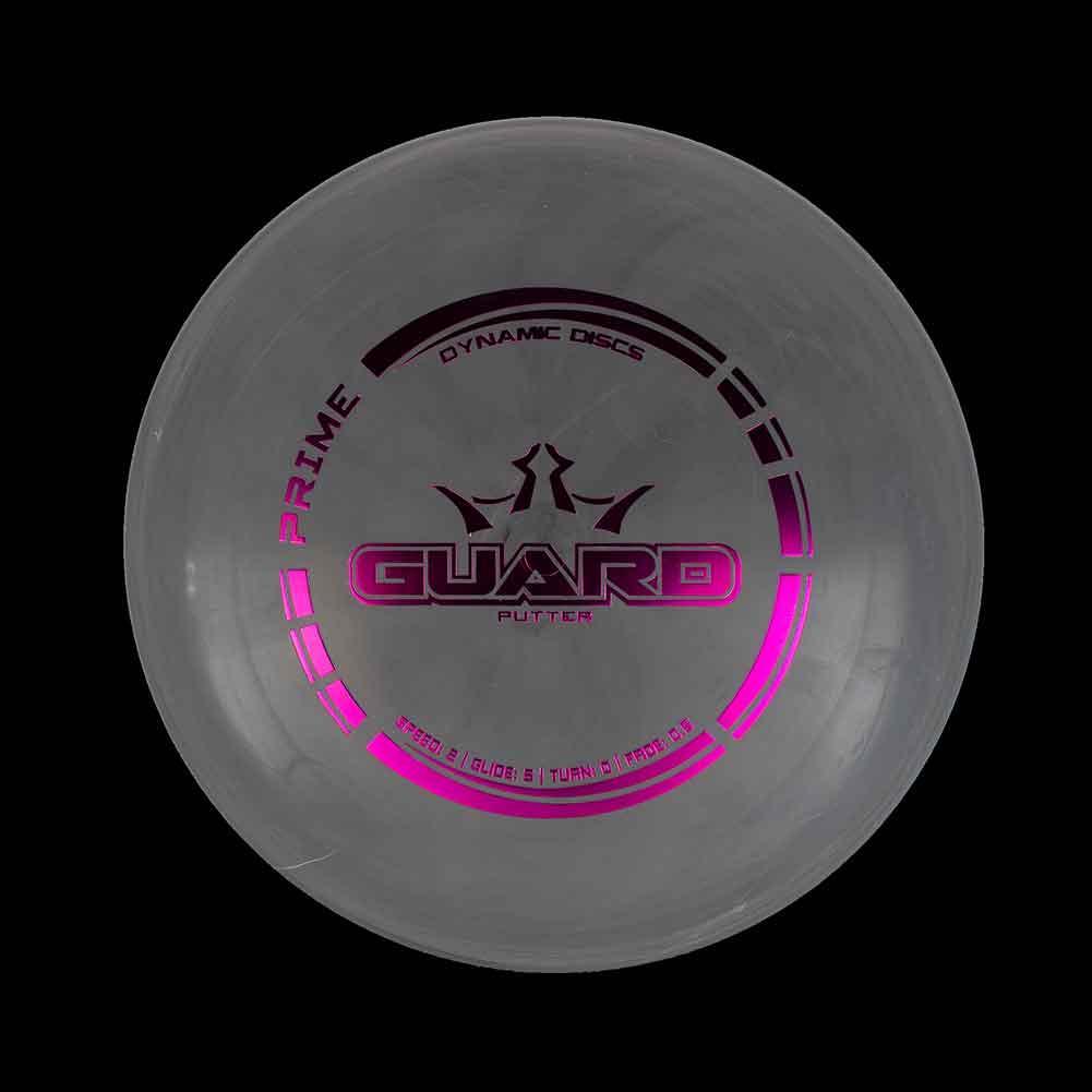 Dynamic Discs Guard Dynamic Discs Guard - Prime / 174g - Black (Magenta Foil) *1008* - Skyline Disc Golf