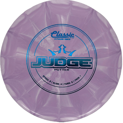 Dynamic Discs Judge Dynamic Discs Judge - Classic Blend Burst / 175g - Lavender (Blue Foil) - Skyline Disc Golf