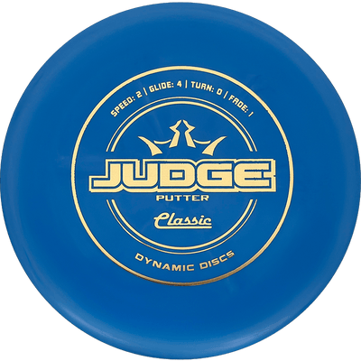 Dynamic Discs Judge Dynamic Discs Judge - Classic / 173g - Blue (Gold) - Skyline Disc Golf