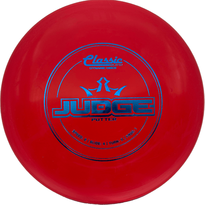 Dynamic Discs Judge - Classic Blend / 173g - Red (Blue Foil)