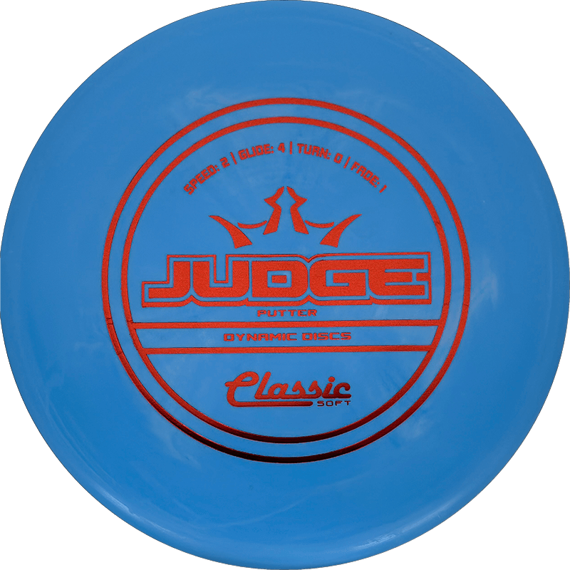 Dynamic Discs Judge Dynamic Discs Judge - Classic Soft / 173g - Blue (Red) - Skyline Disc Golf