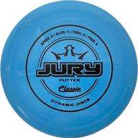 173g - Sky Blue (Black) Classic Blend Dynamic Discs Jury - Skyline Disc Golf