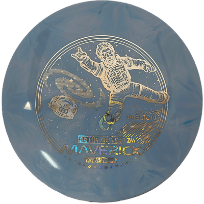 Dynamic Discs Maverick Dynamic Discs Maverick - Fuzion-X Burst - Zach Melton Team Series / 174g - Sky Blue (Moneystamp) - Skyline Disc Golf